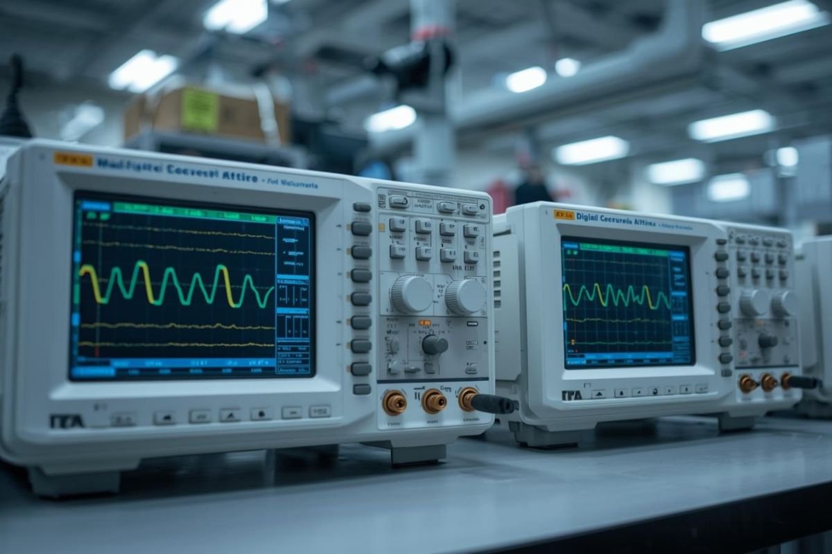 osciloscópio digital