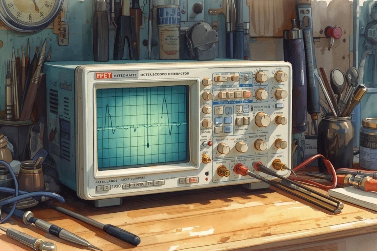 osciloscópio digital