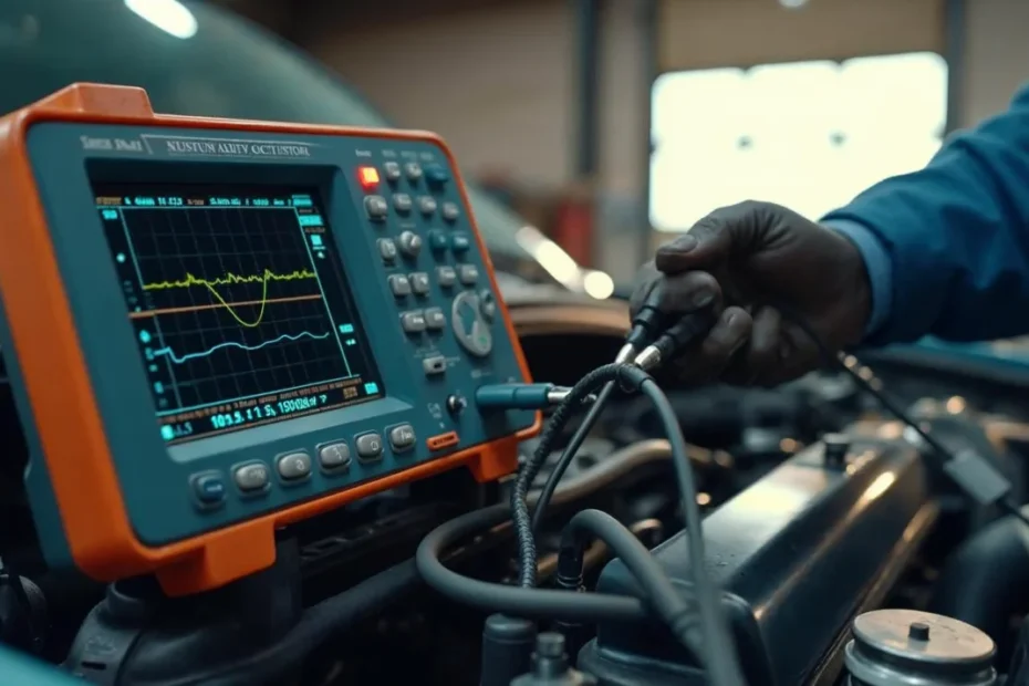 Osciloscópio portátil automotivo